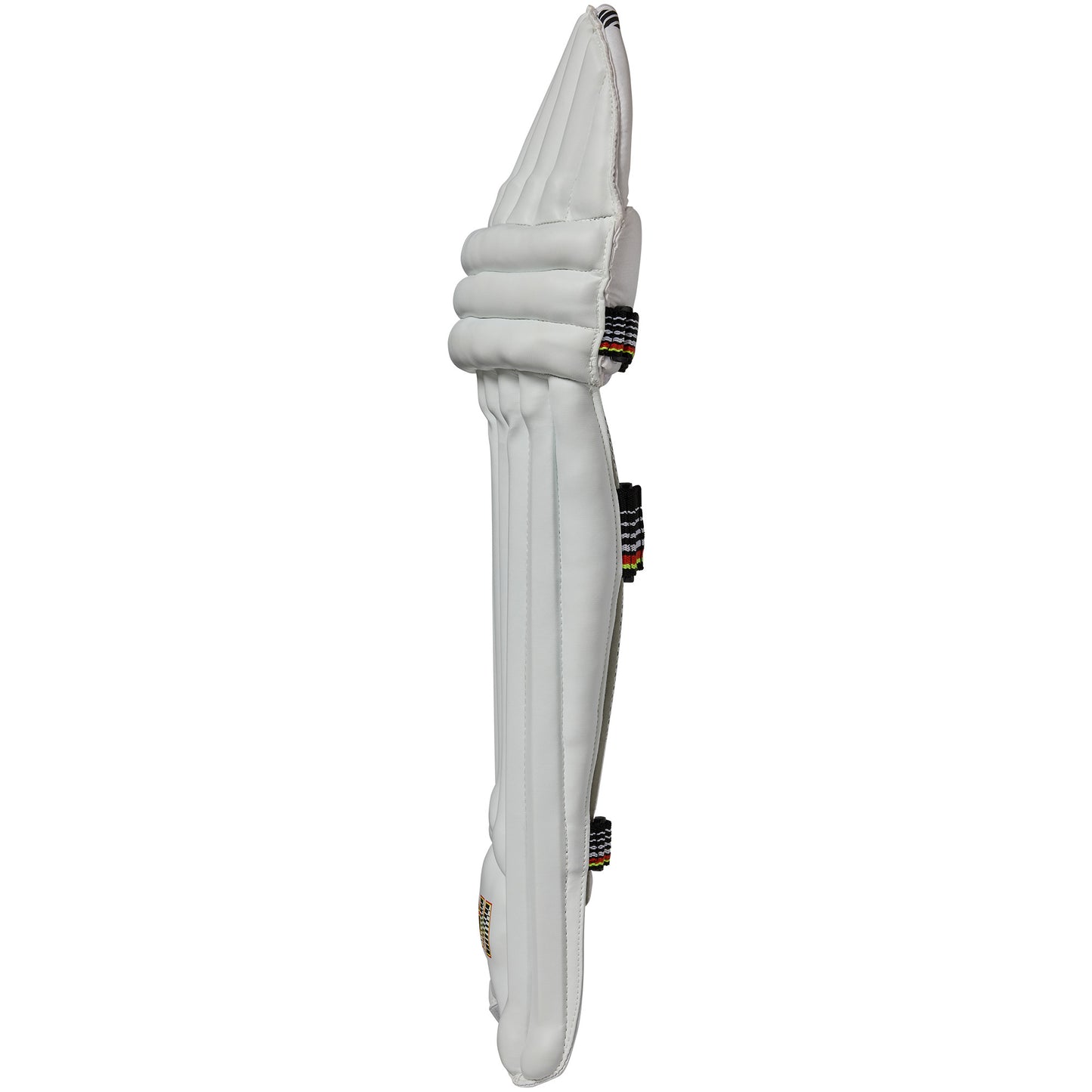 Side profile of GM Rival Ambi batting pads