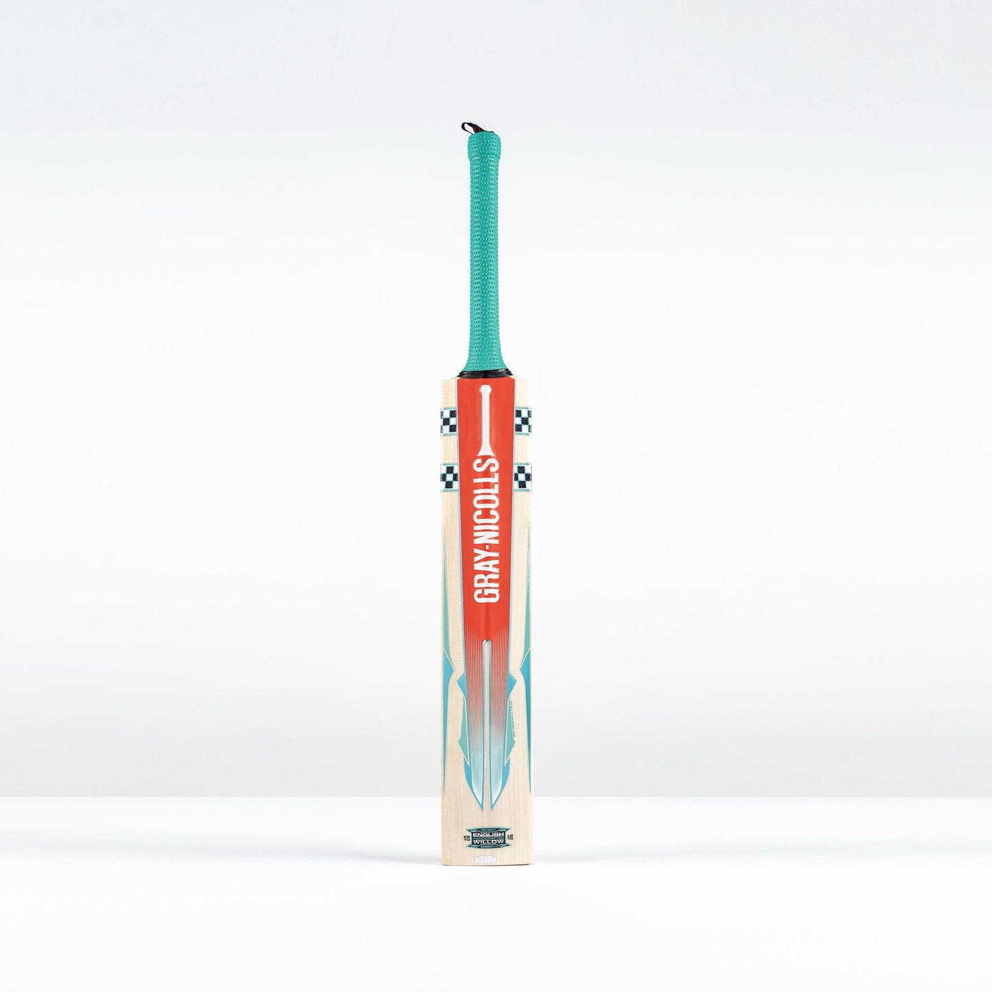 back view of Gray Nicolls Gem GN550 cricket bat with spine and rear branding