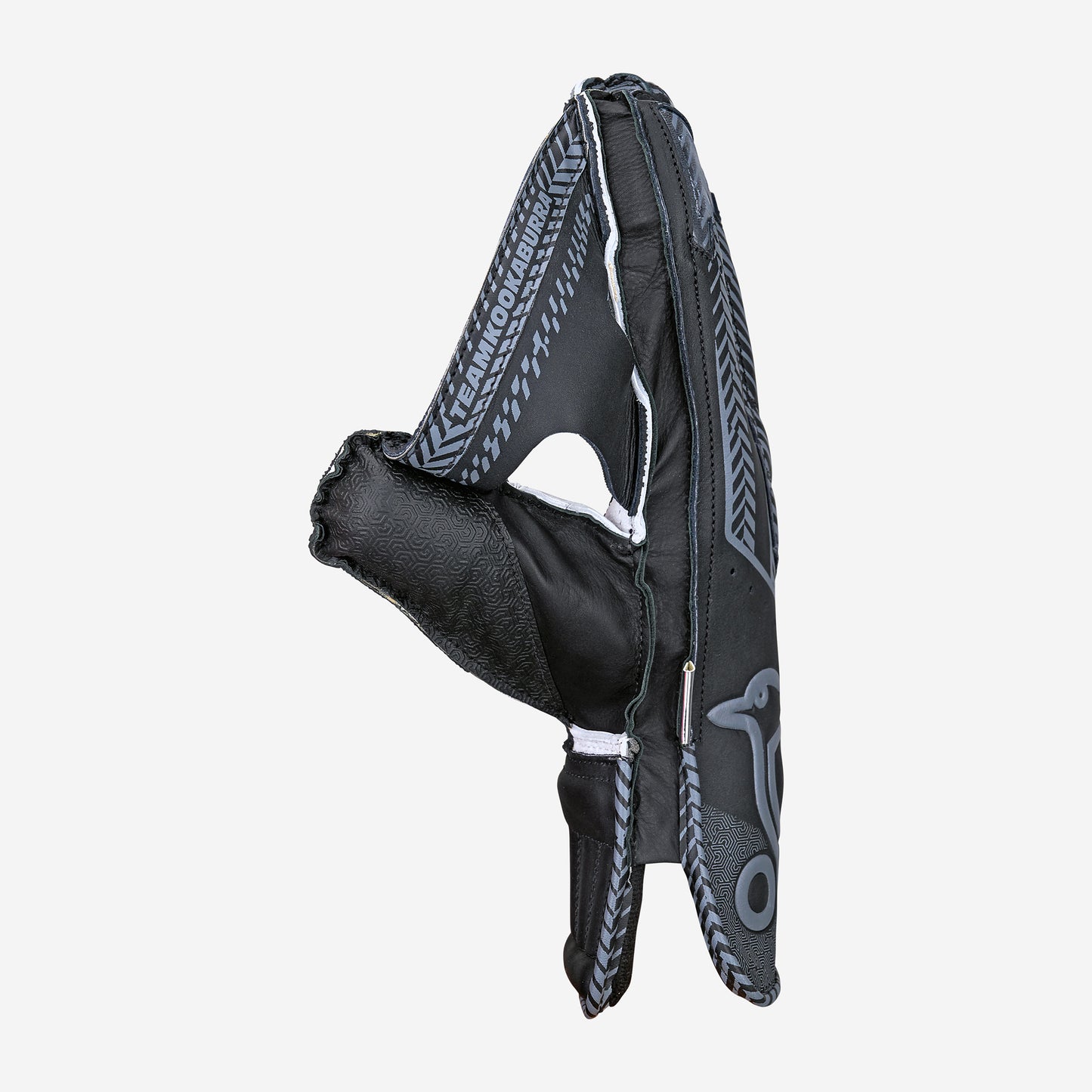 Side profile of Kookaburra LC 1.0 wicket keeping gloves