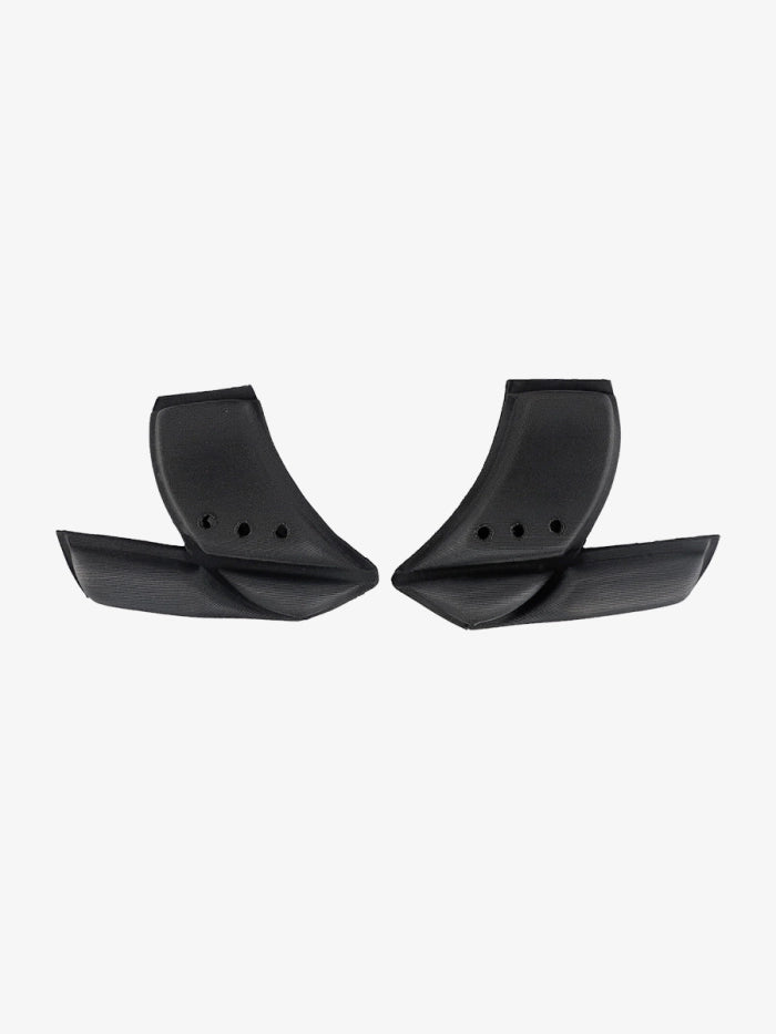 Shrey Air 2.0 Ear Guard Set in black showing pair of protective foam cricket helmet ear guards