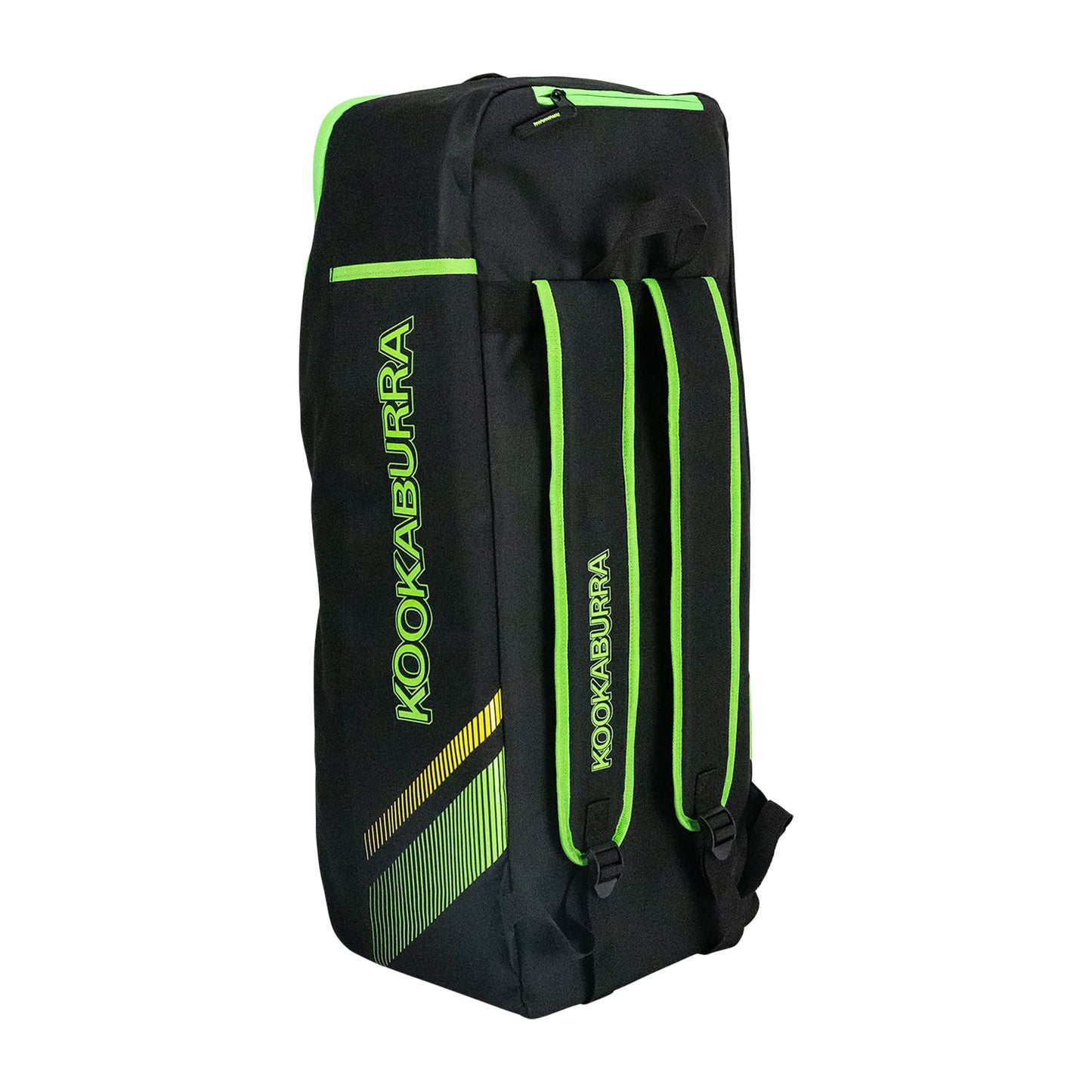 2025 Kookaburra D6500 Junior Duffle Bag – Black/Neon Green image 1