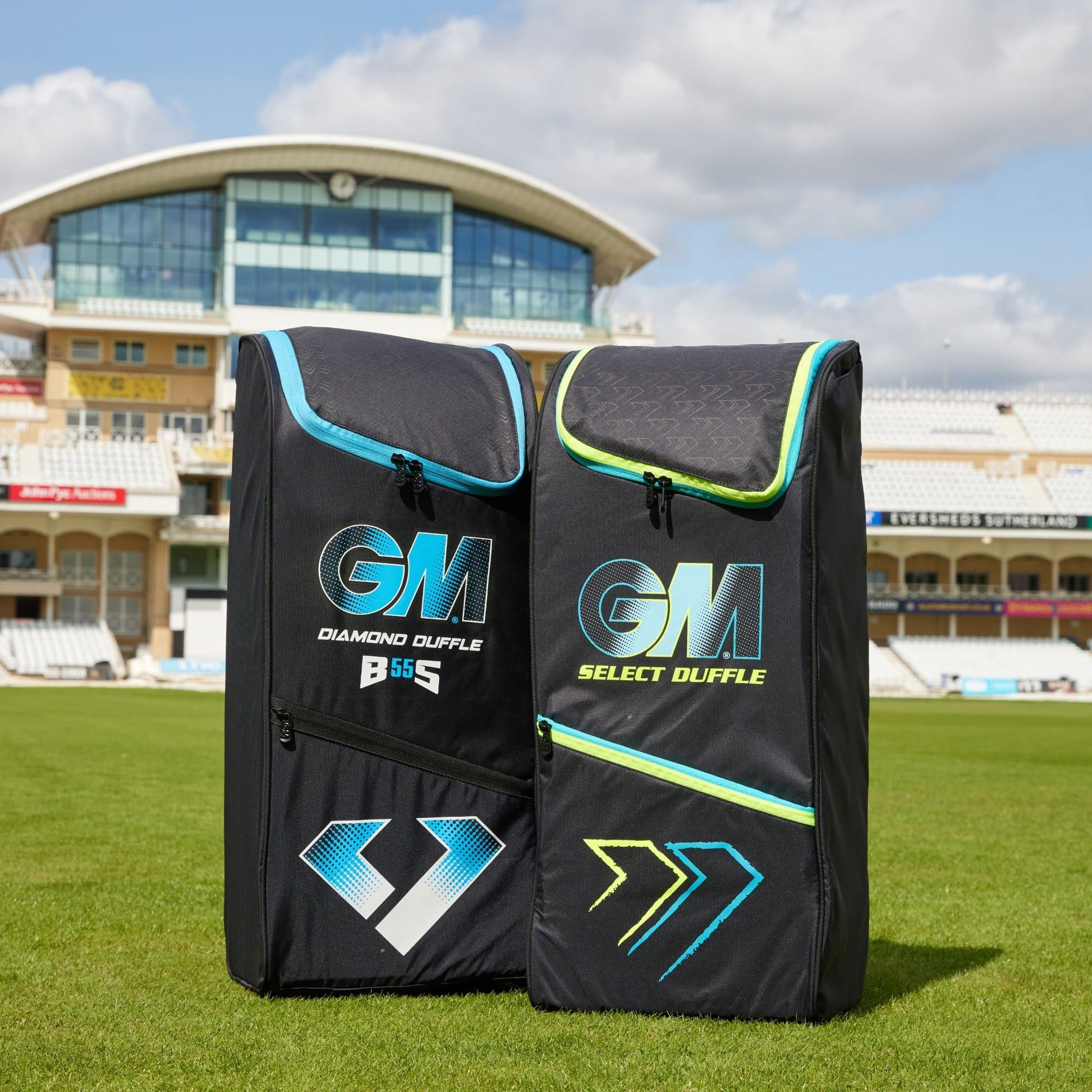 GM Select Duffle Cricket Bag – Cyan-Fluro/Diamond image 9