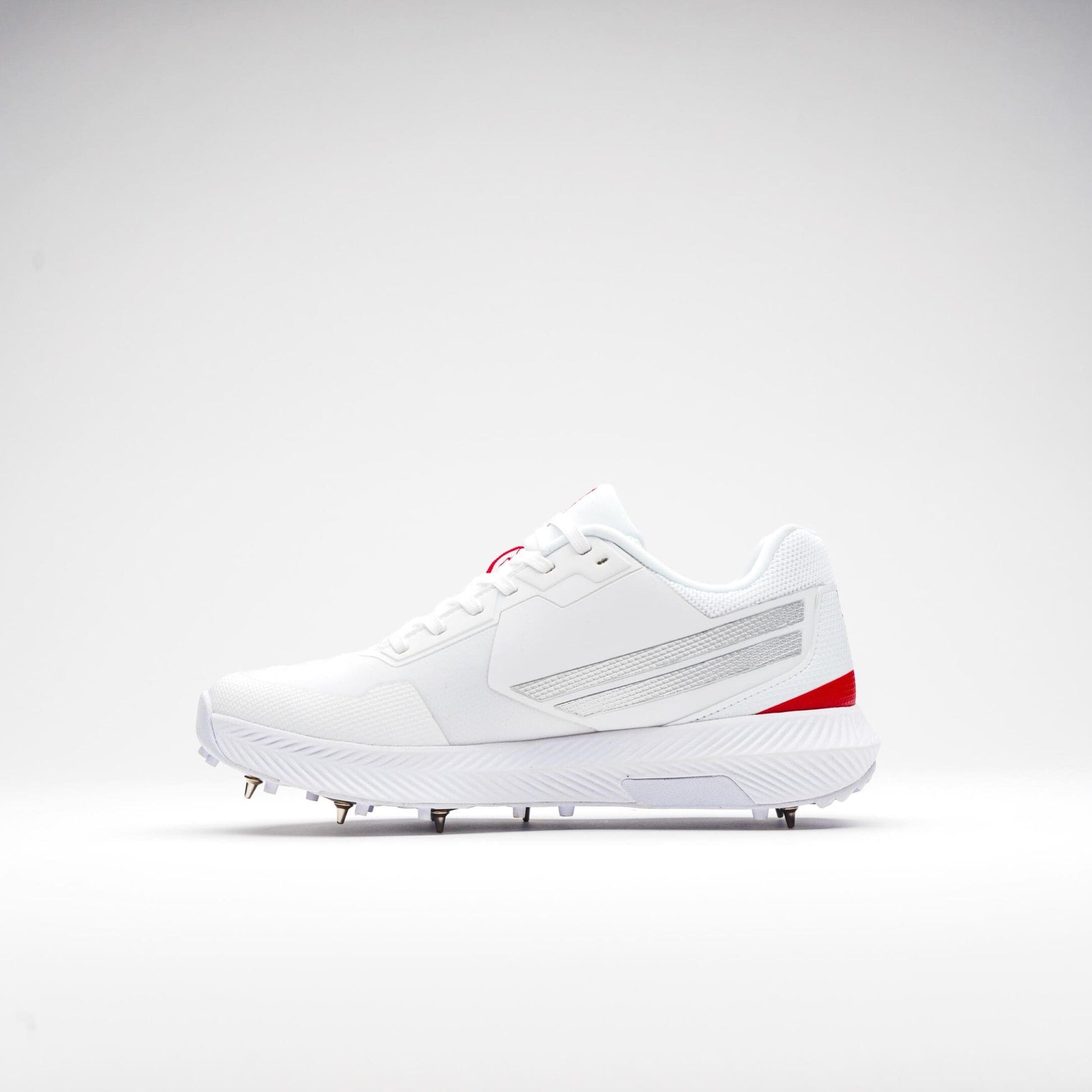 Gray-Nicolls Revo Pro 2.0 Spike Shoes – White/Red image 4
