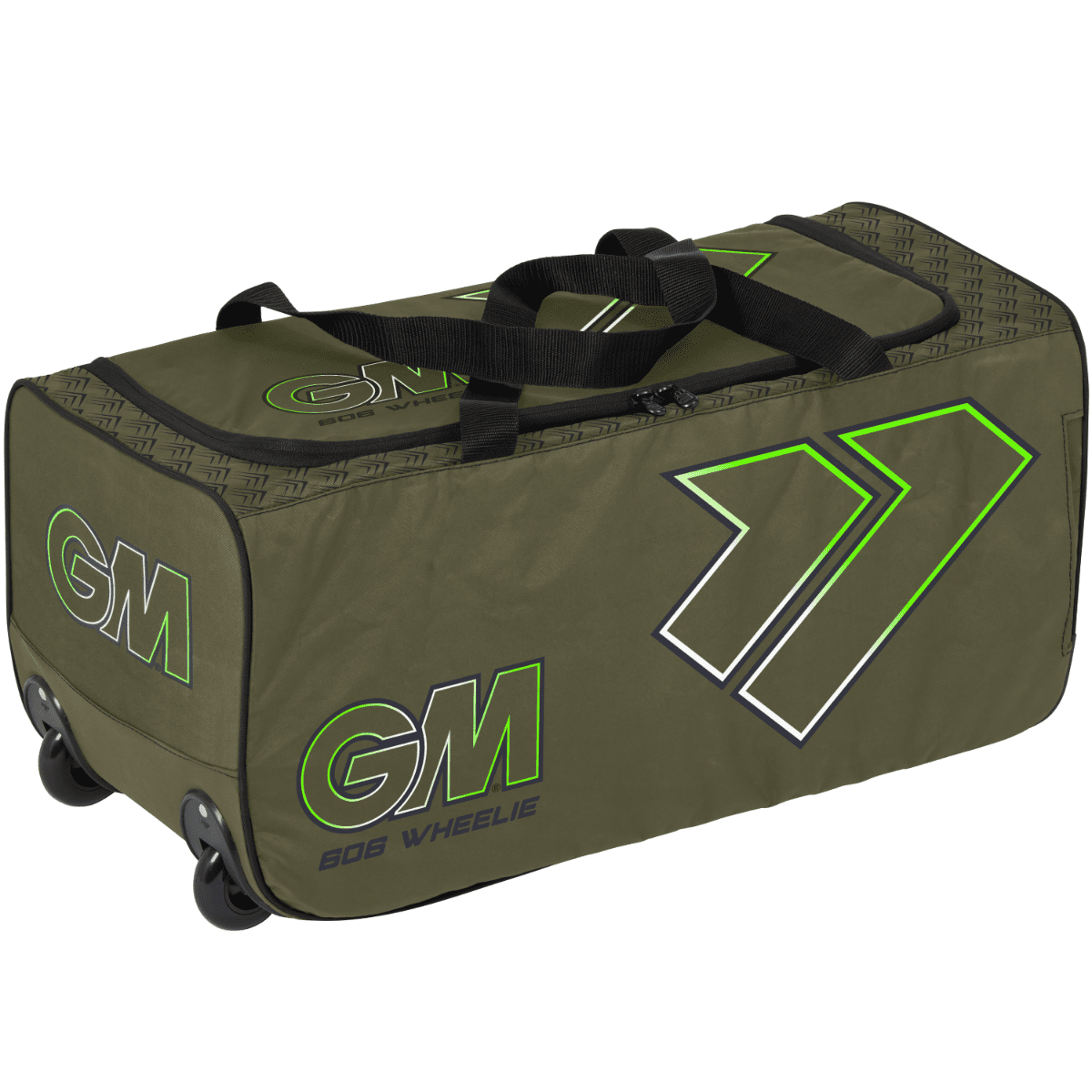 GM Cricket Bag 606 Wheelie (KHAKI - DIAMOND) - KHAKI WHEELIE image