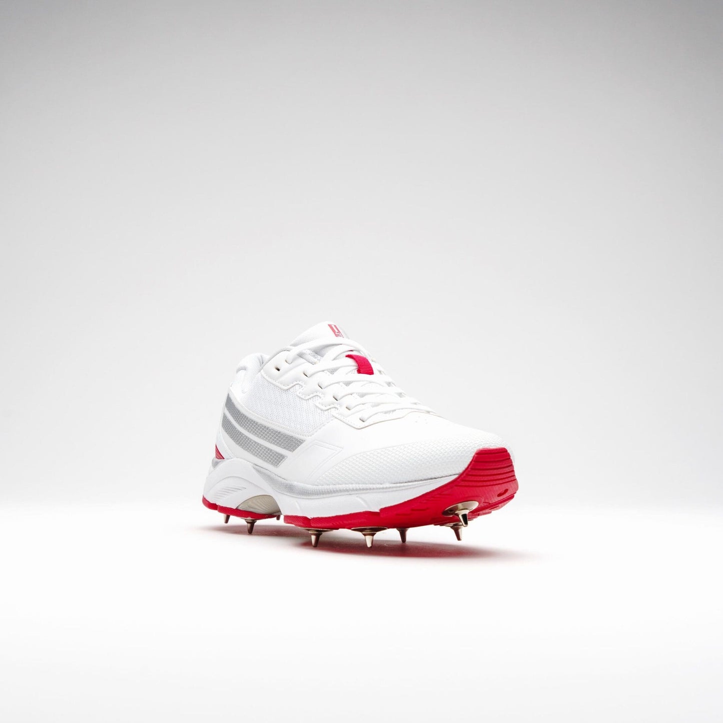 Gray-Nicolls Velocity 5.0 Spike Shoes – White/Red image 1