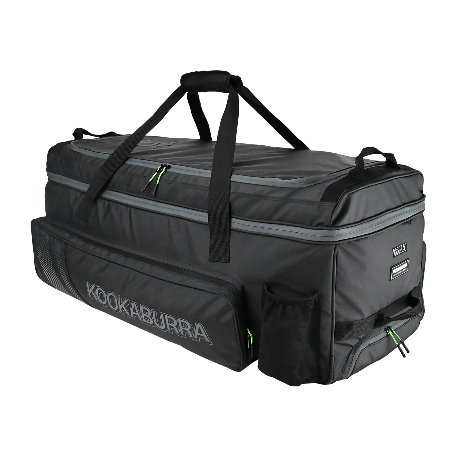 2025 Kookaburra Pro Players Wheelie Bag – Black image 1