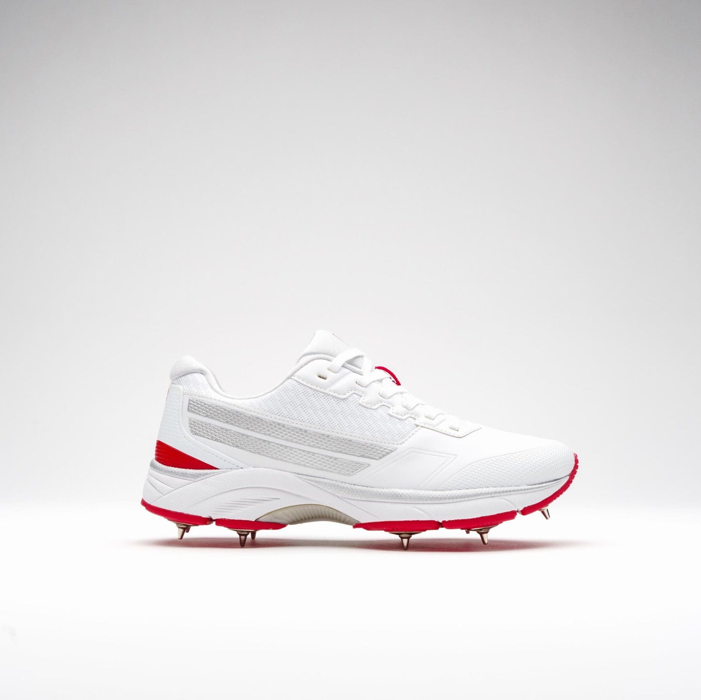 Gray-Nicolls Velocity 5.0 Spike Shoes – White/Red image 4