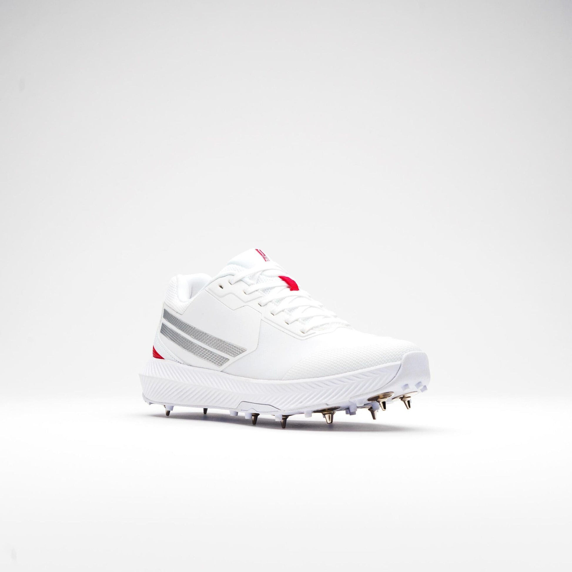 Gray-Nicolls Revo Pro 2.0 Spike Shoes – White/Red image 0