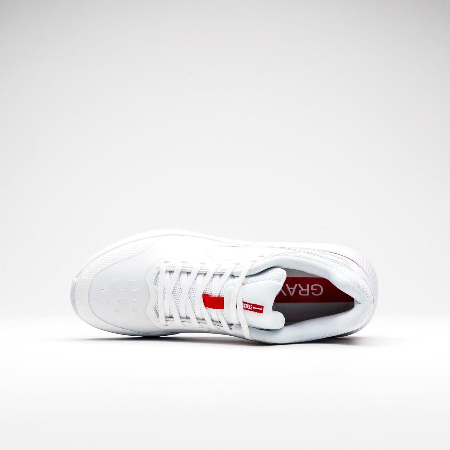Gray-Nicolls Revo Pro 2.0 Spike Shoes – White/Red image 1