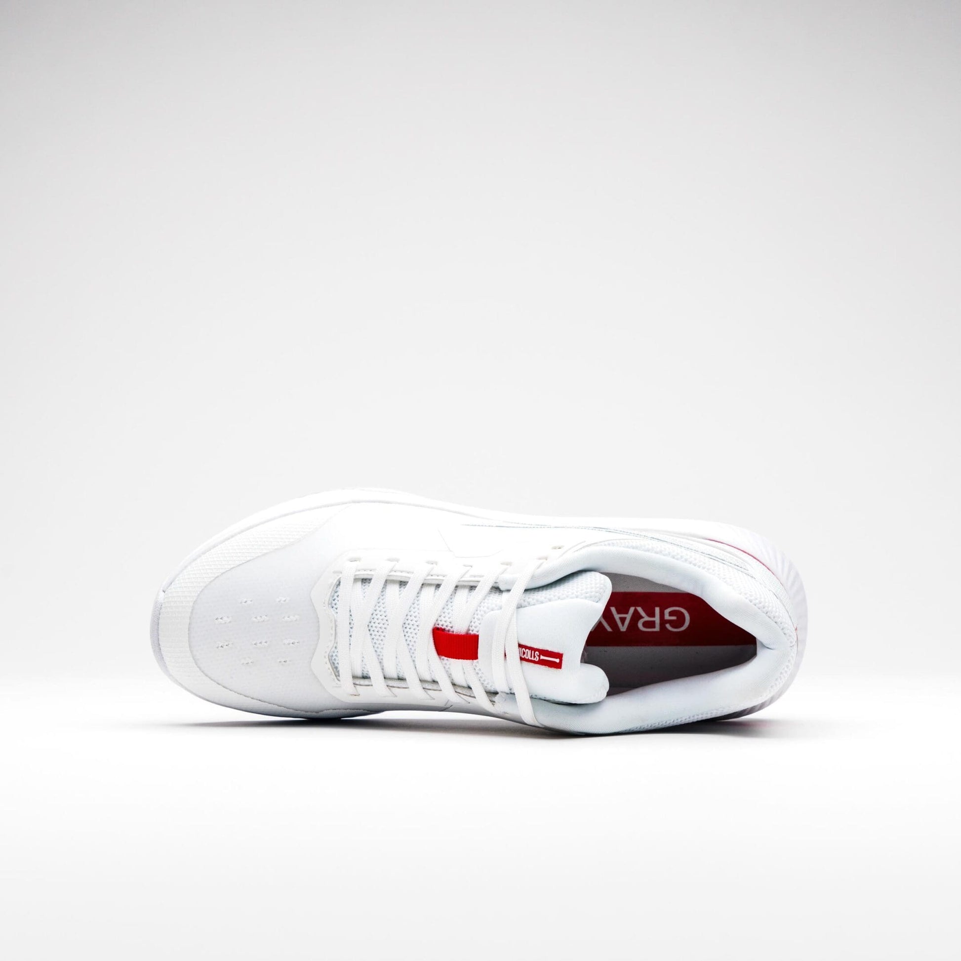 Gray-Nicolls Revo Pro 2.0 Spike Shoes – White/Red image 1