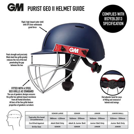 GM Purist Geo II Helmet – Advanced Protection with Lightweight Comfort image 0