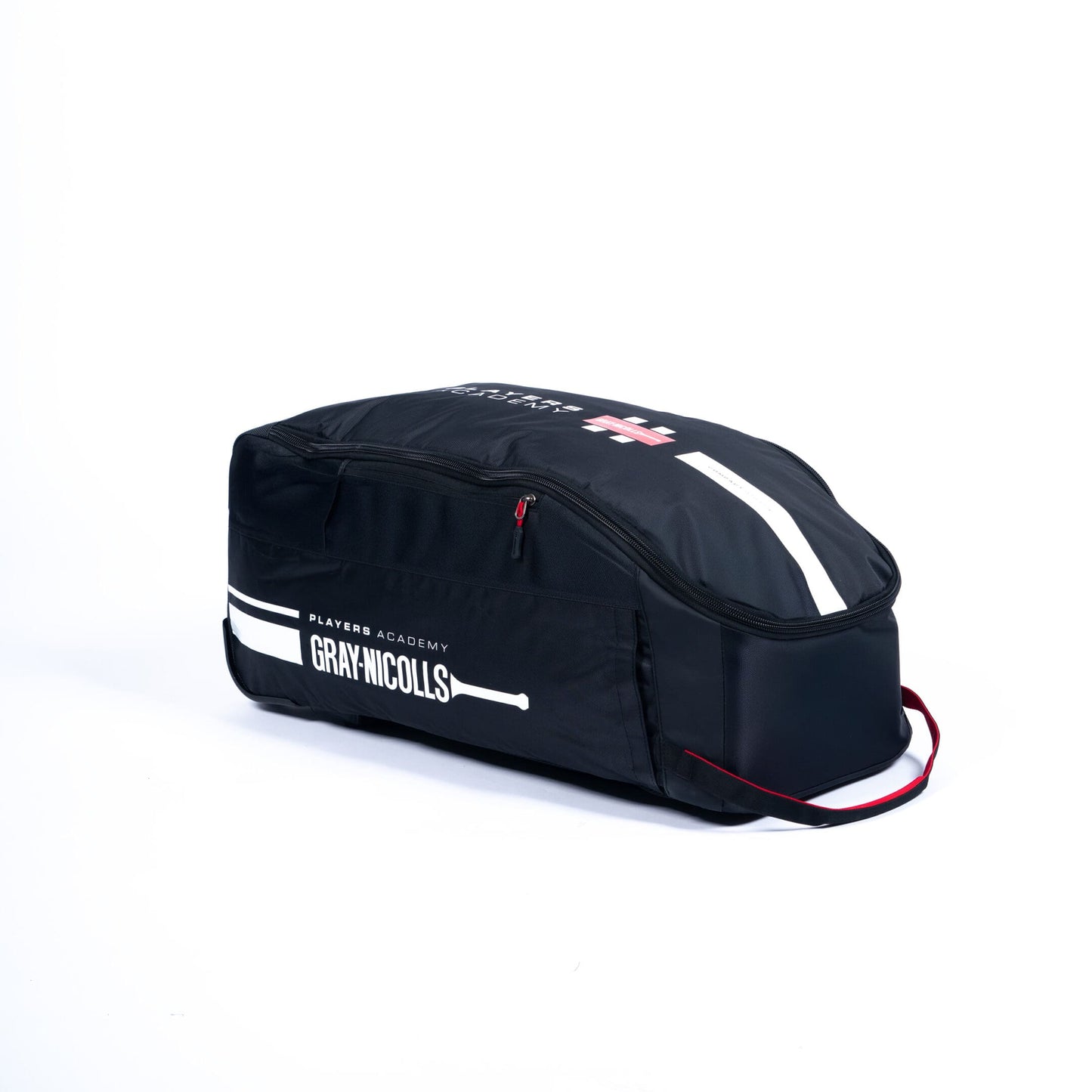 Gray-Nicolls Players Academy Wheelie Duffle Bag – Black ; Blue image 2