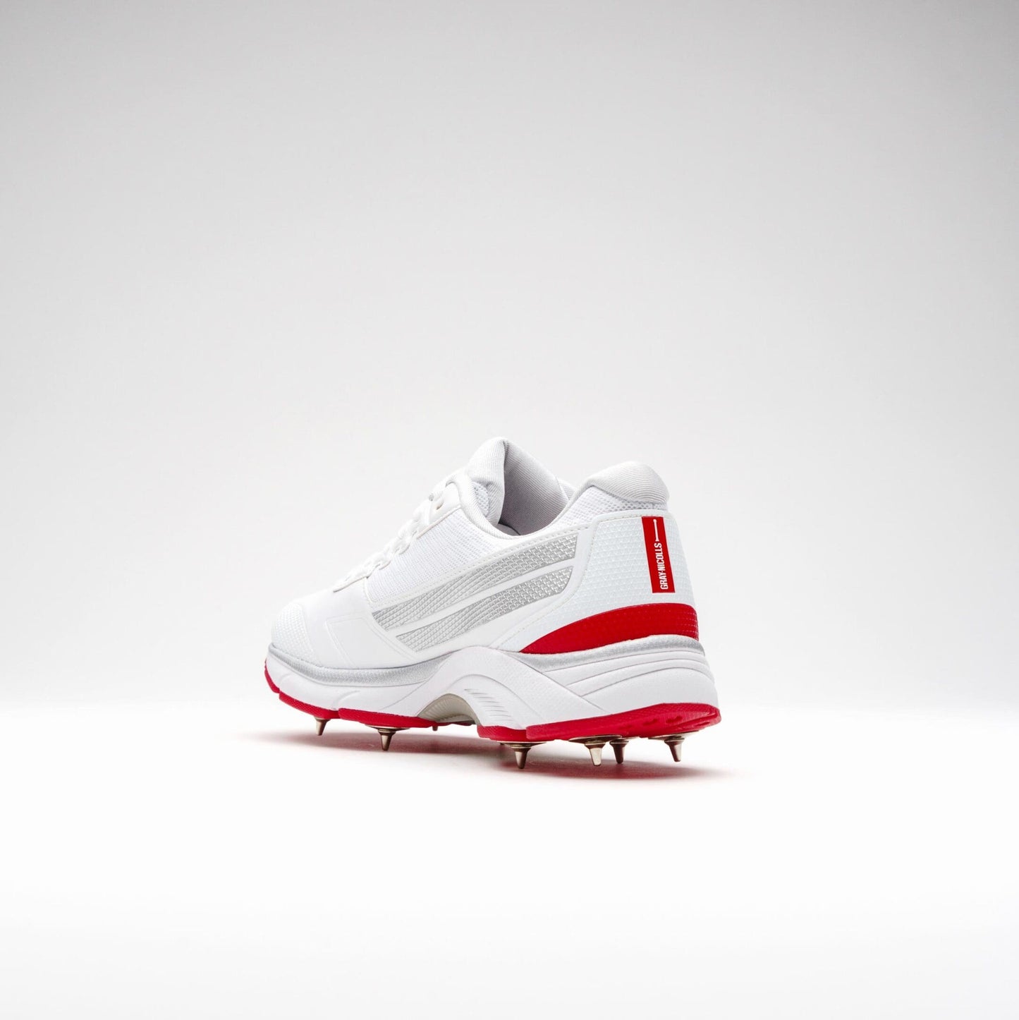Gray-Nicolls Velocity 5.0 Spike Shoes – White/Red image 6