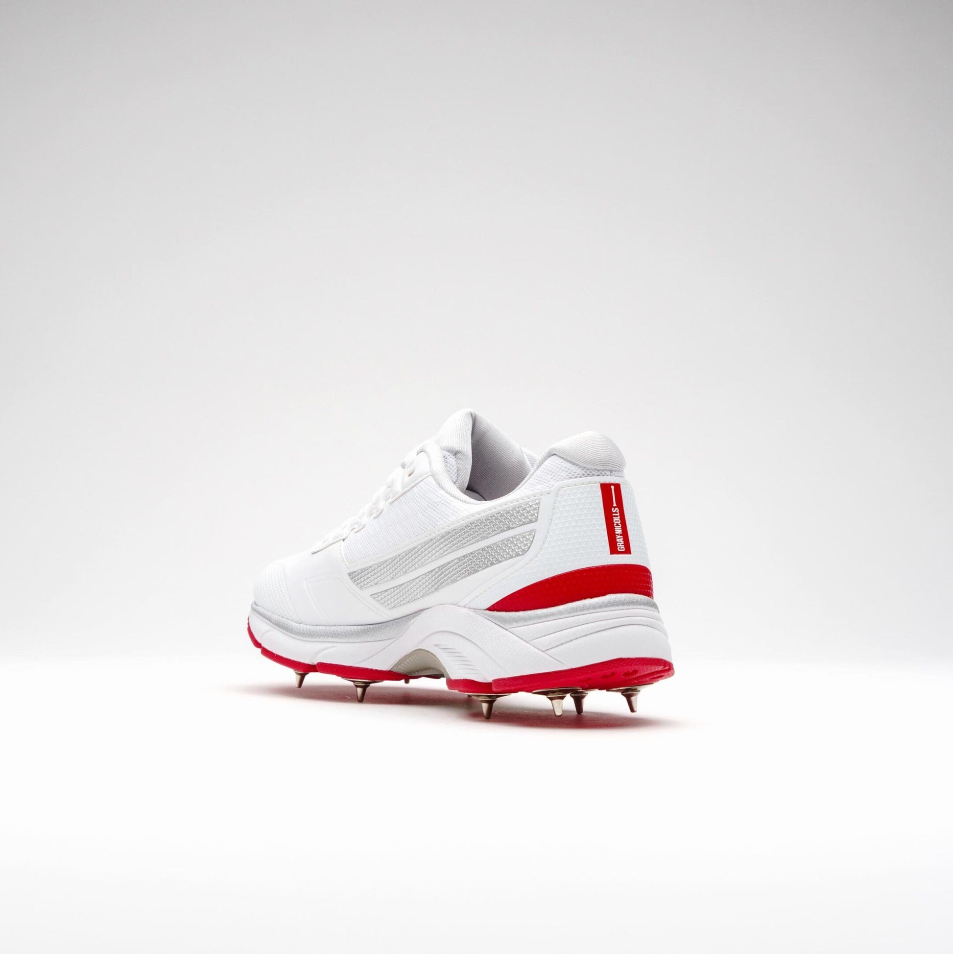 Gray-Nicolls Velocity 5.0 Spike Shoes – White/Red image 6