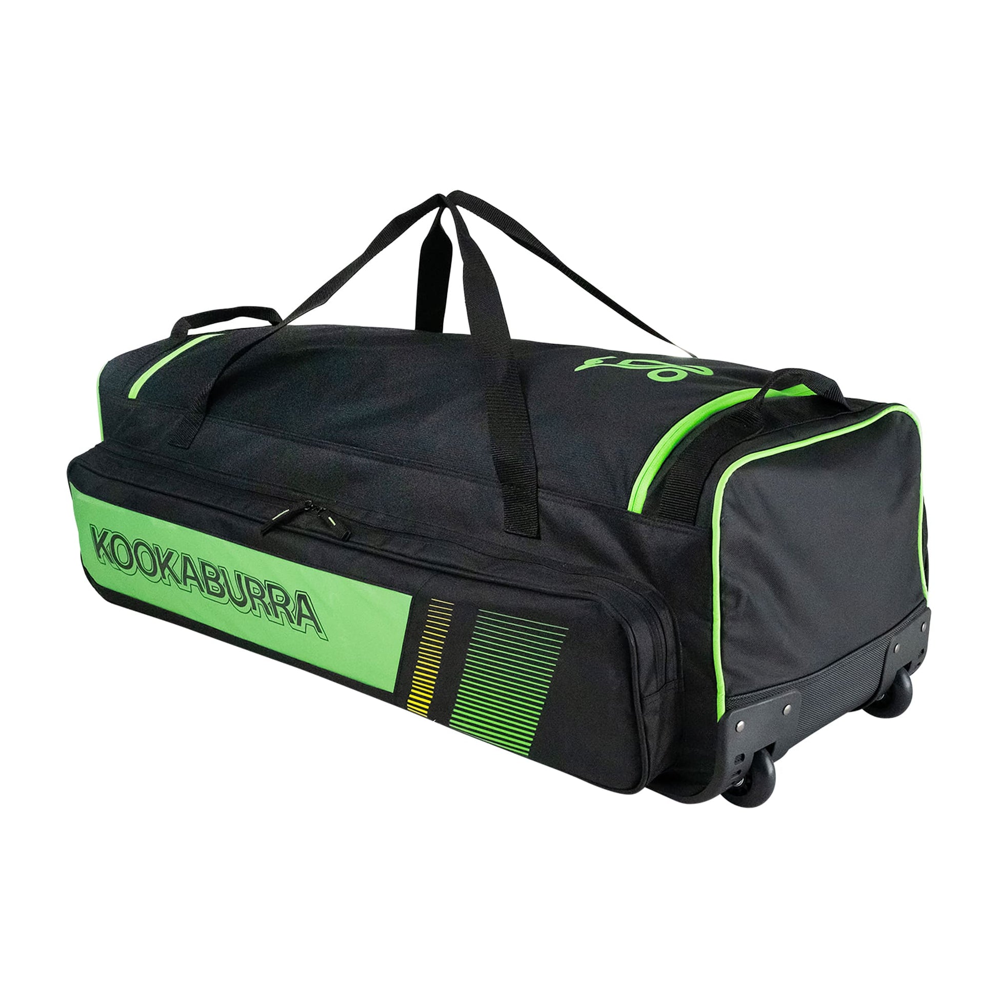 2025 Kookaburra Pro 3500 Wheelie Bag - Black/Green image