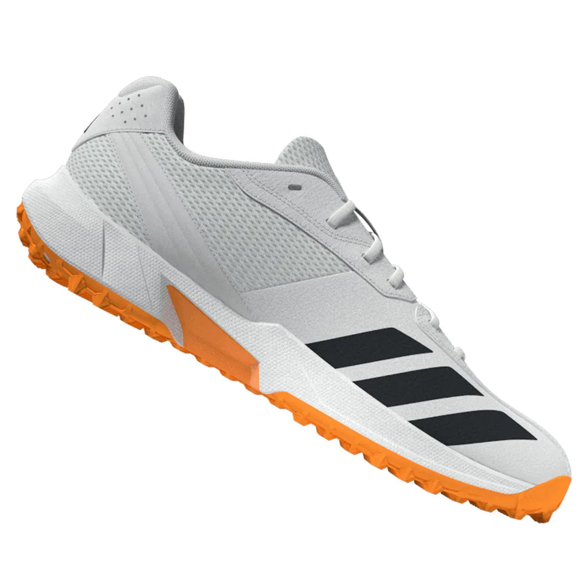 ide profile of Adidas 22YDS Indoor Cricket Shoe with rubber outsole