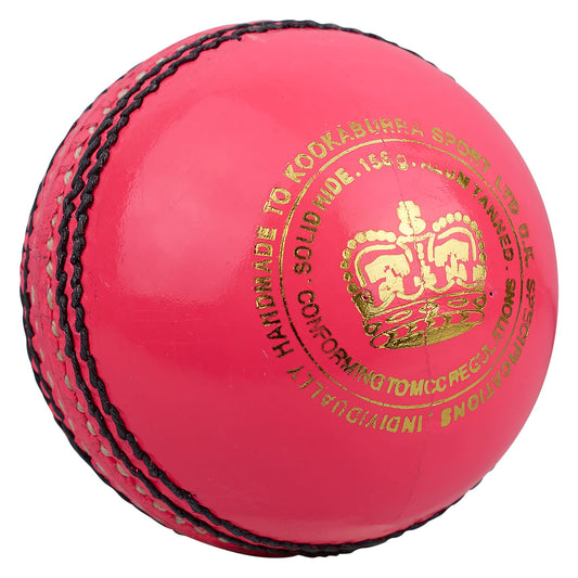 2025 Kookaburra County Match Cricket Ball – Pink image 1