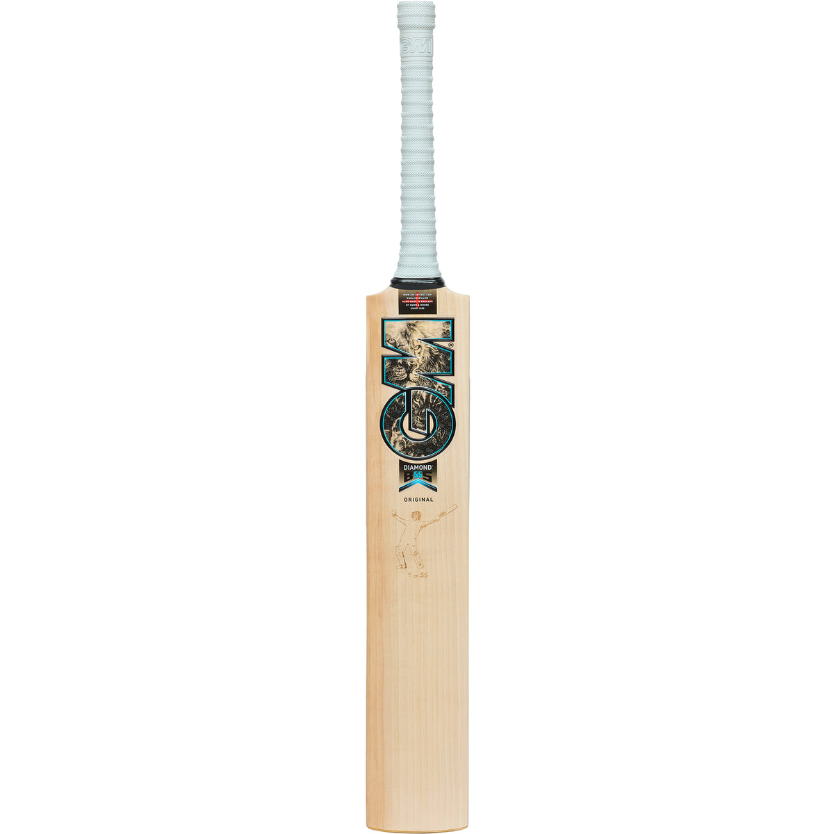 Ben Stokes Original BS55 Limited Run English willow cricket bat front view