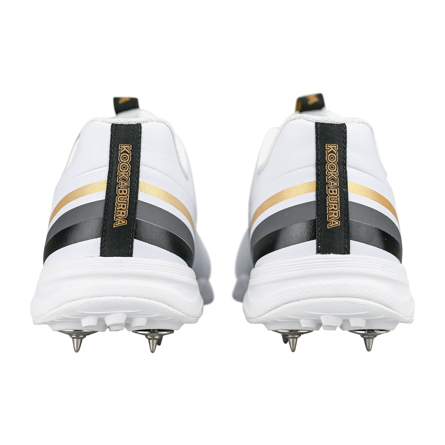 2025 Kookaburra KC 3.0 Spike Cricket Shoes – Gold/Black image 3