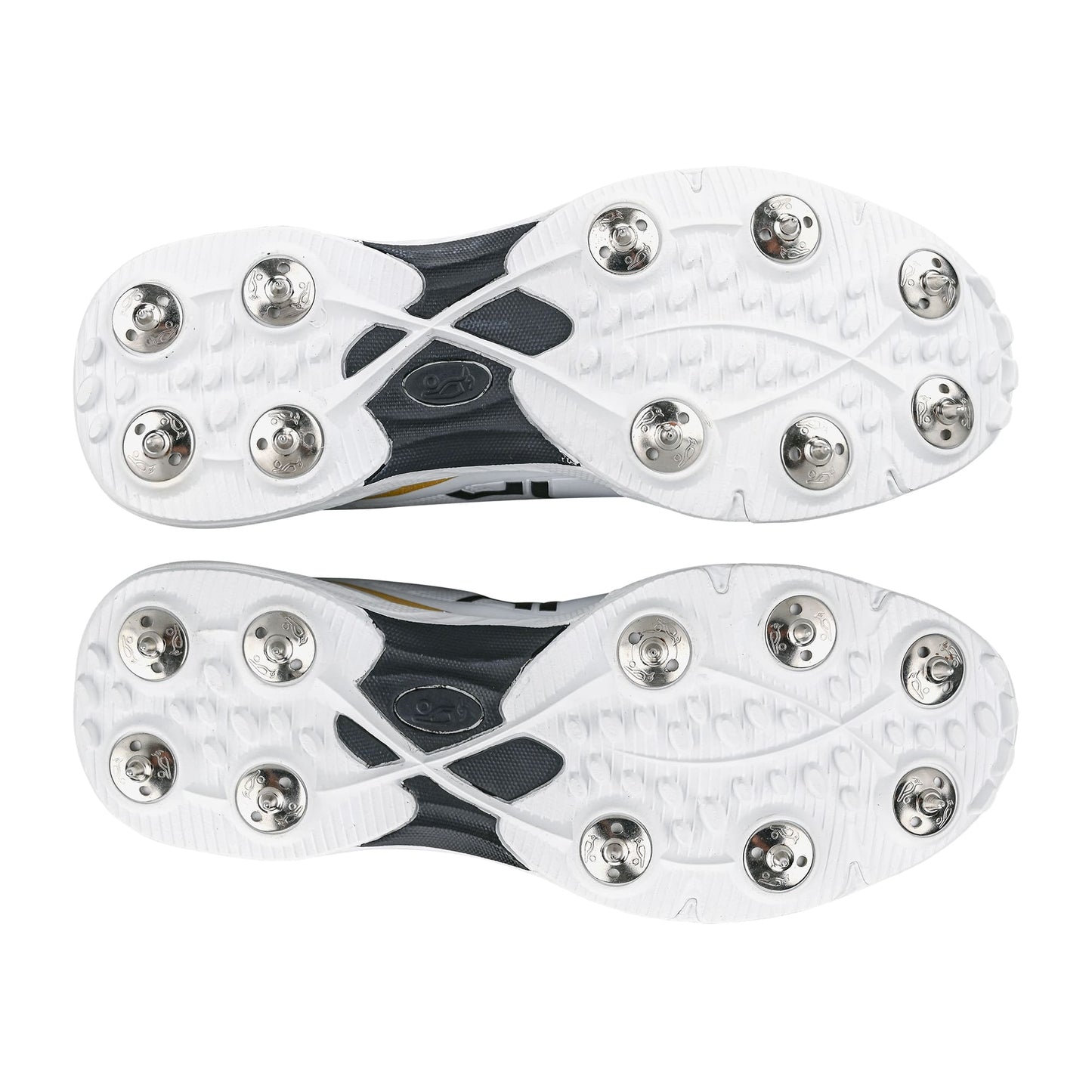 2025 Kookaburra KC 3.0 Spike Cricket Shoes – Gold/Black image 2