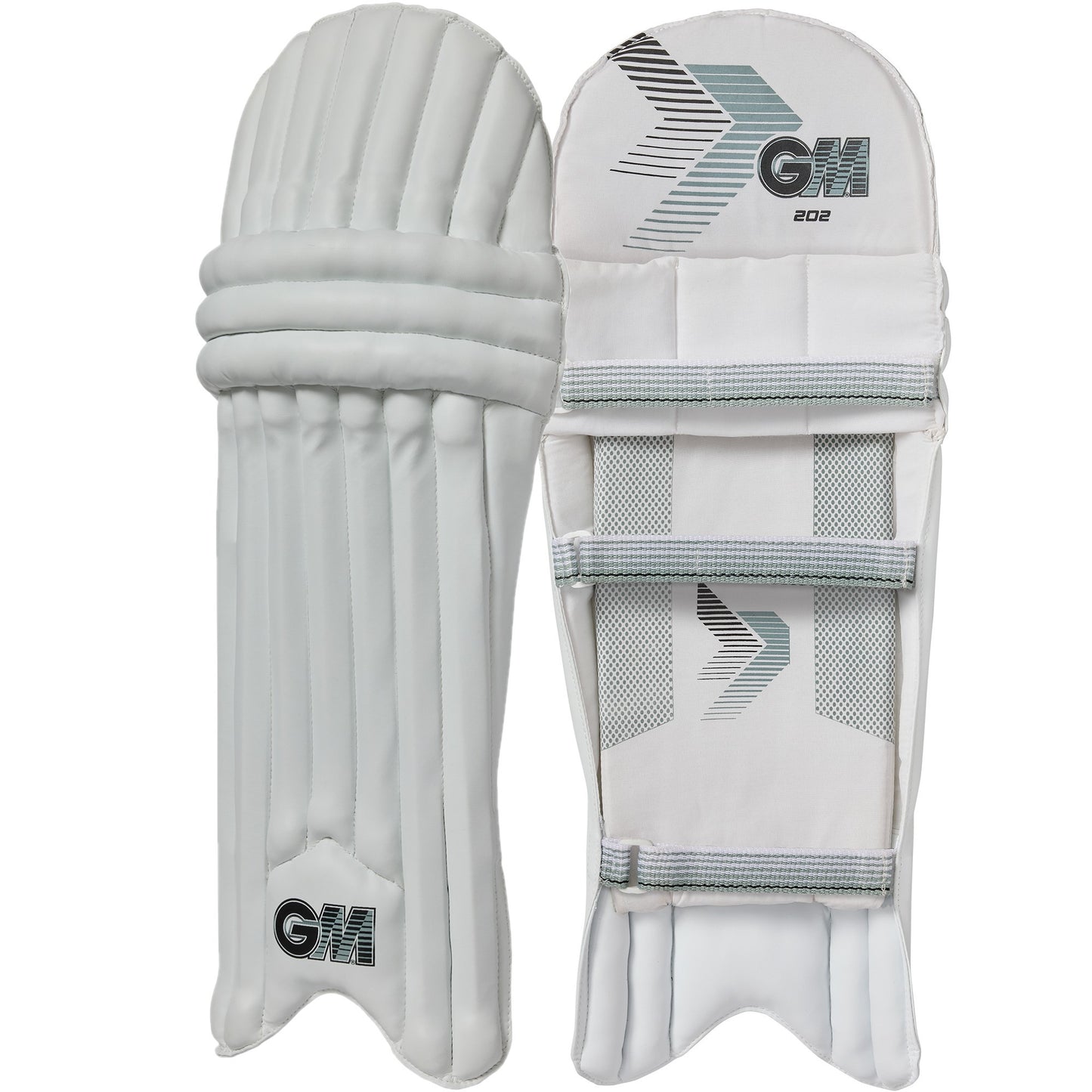 Strap and knee detail on GM 202 Ambi batting pads