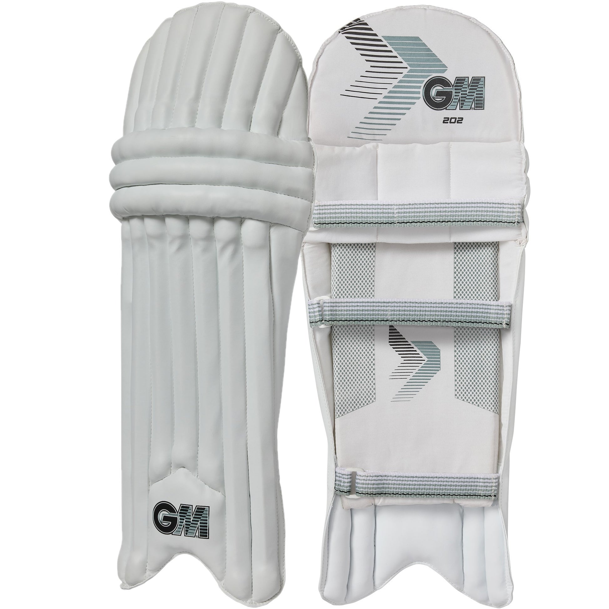 Strap and knee detail on GM 202 Ambi batting pads