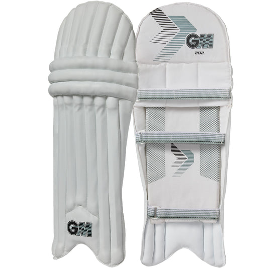 Strap and knee detail on GM 202 Ambi batting pads