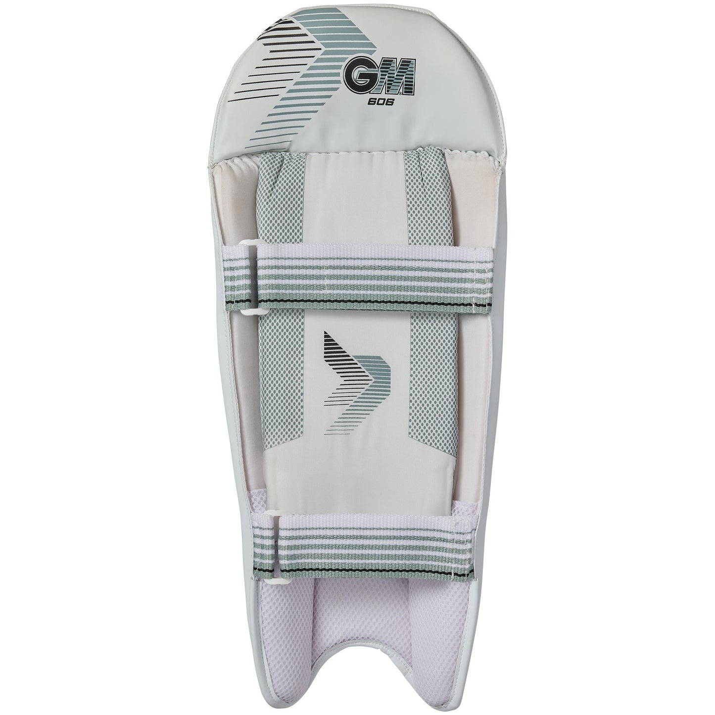 Rear view of GM 606 wicket keeping pads