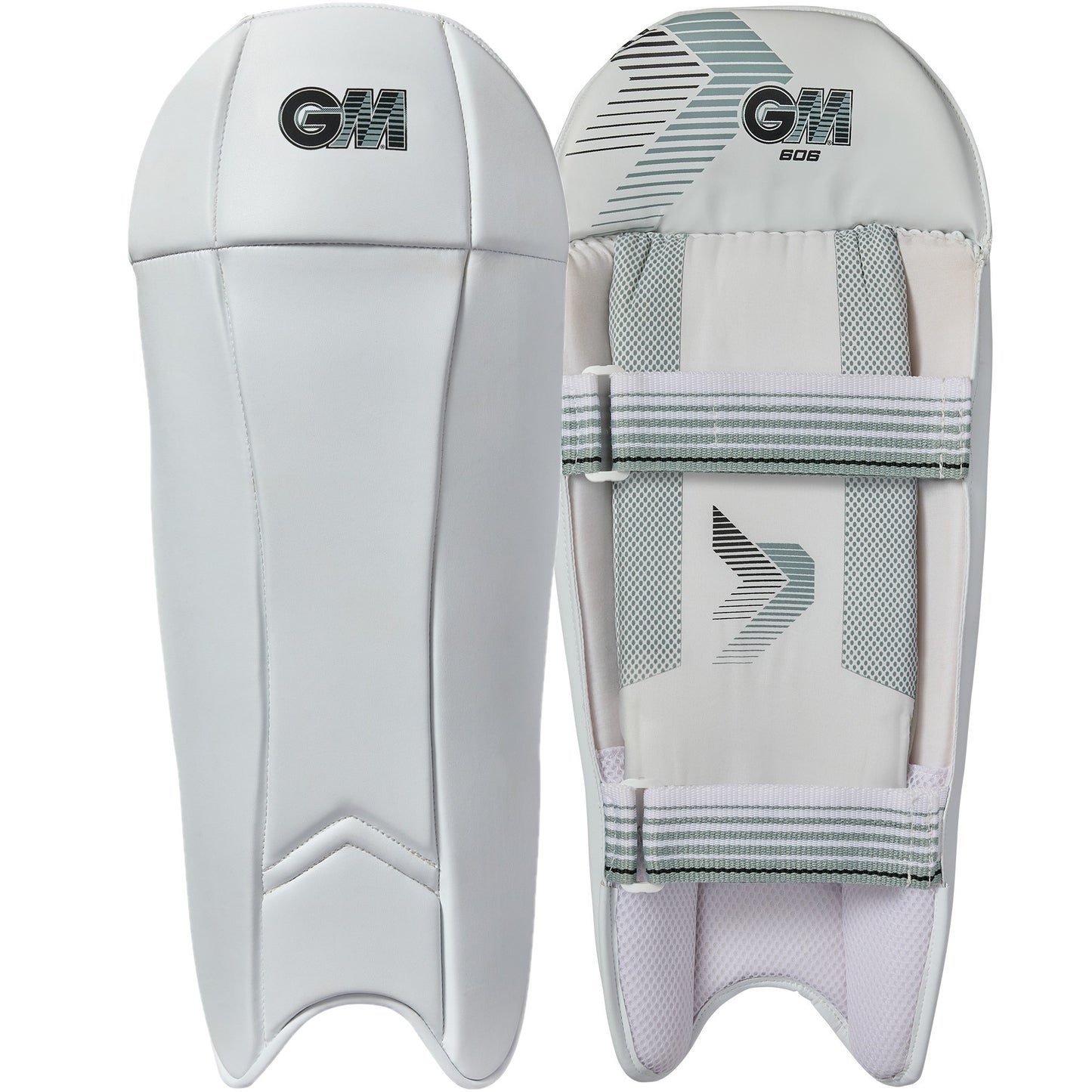 Side profile of GM 606 wicket keeping pads