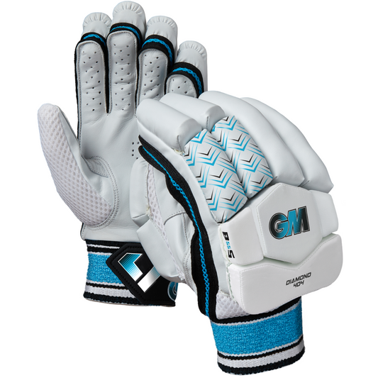 GM Diamond 404 batting gloves front and back view