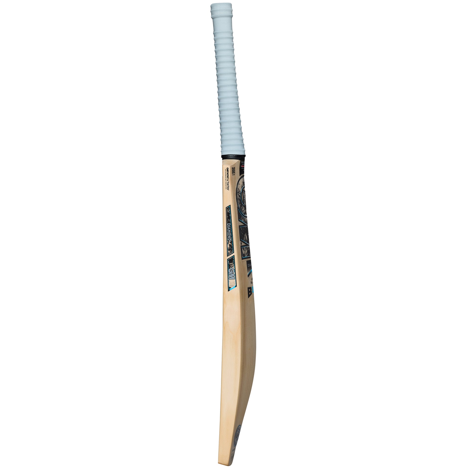 Side profile of GM Diamond Signature bat with Powerarc bow shape