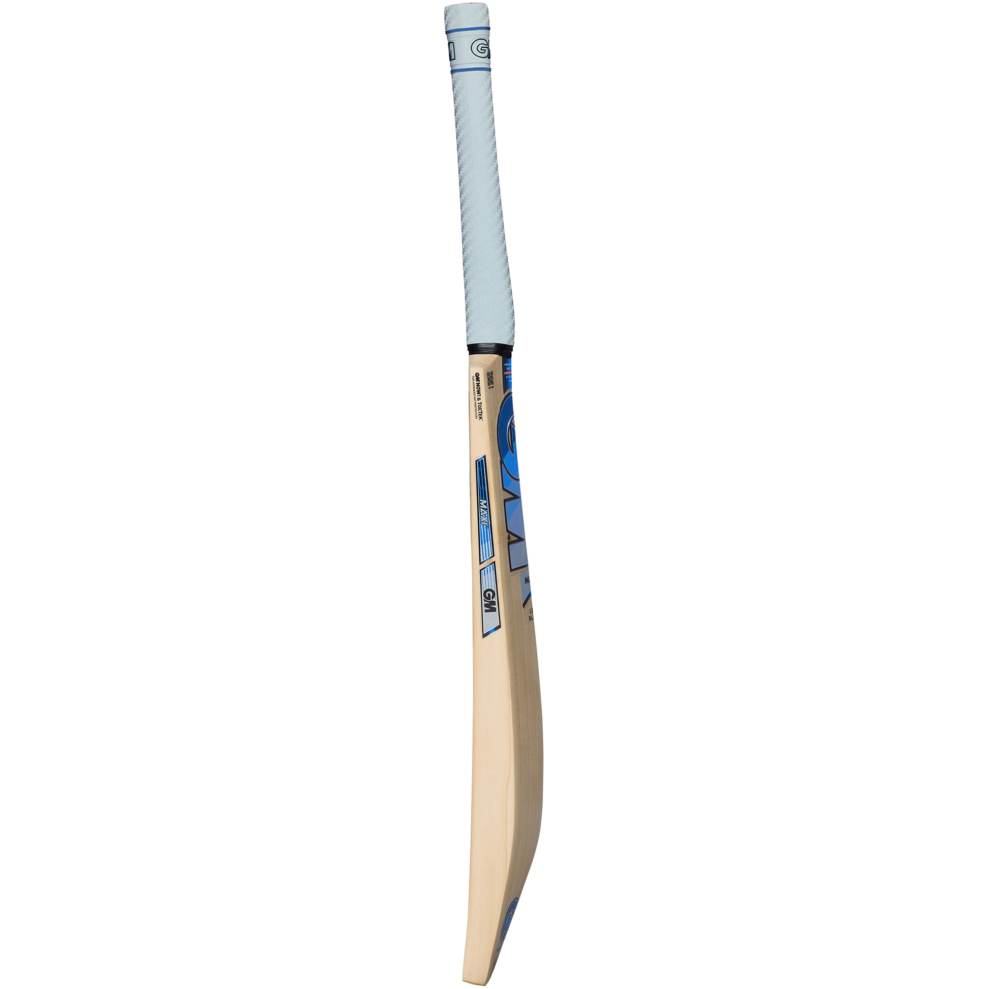 Side profile of GM Maxi Signature bat showing low swell and pickup shape