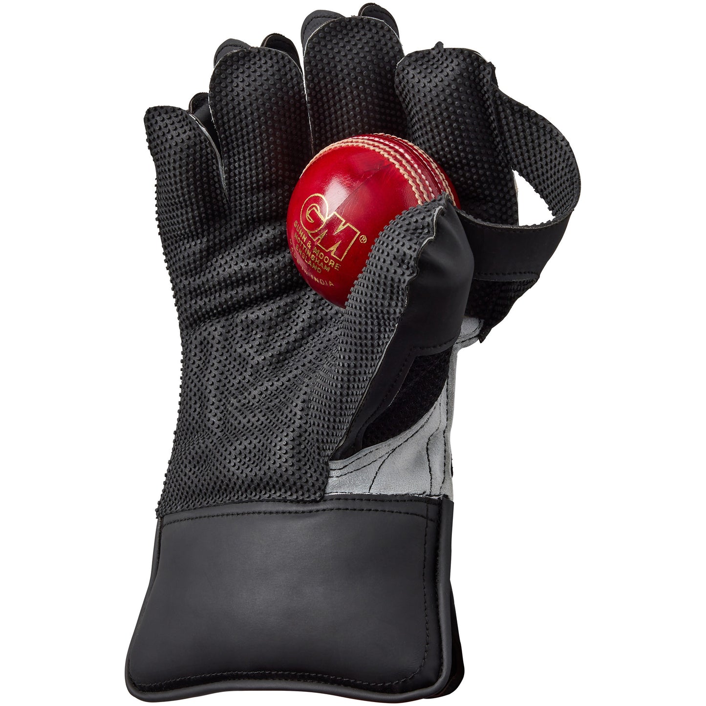 ide view of GM Rival 909 wicket keeping gloves