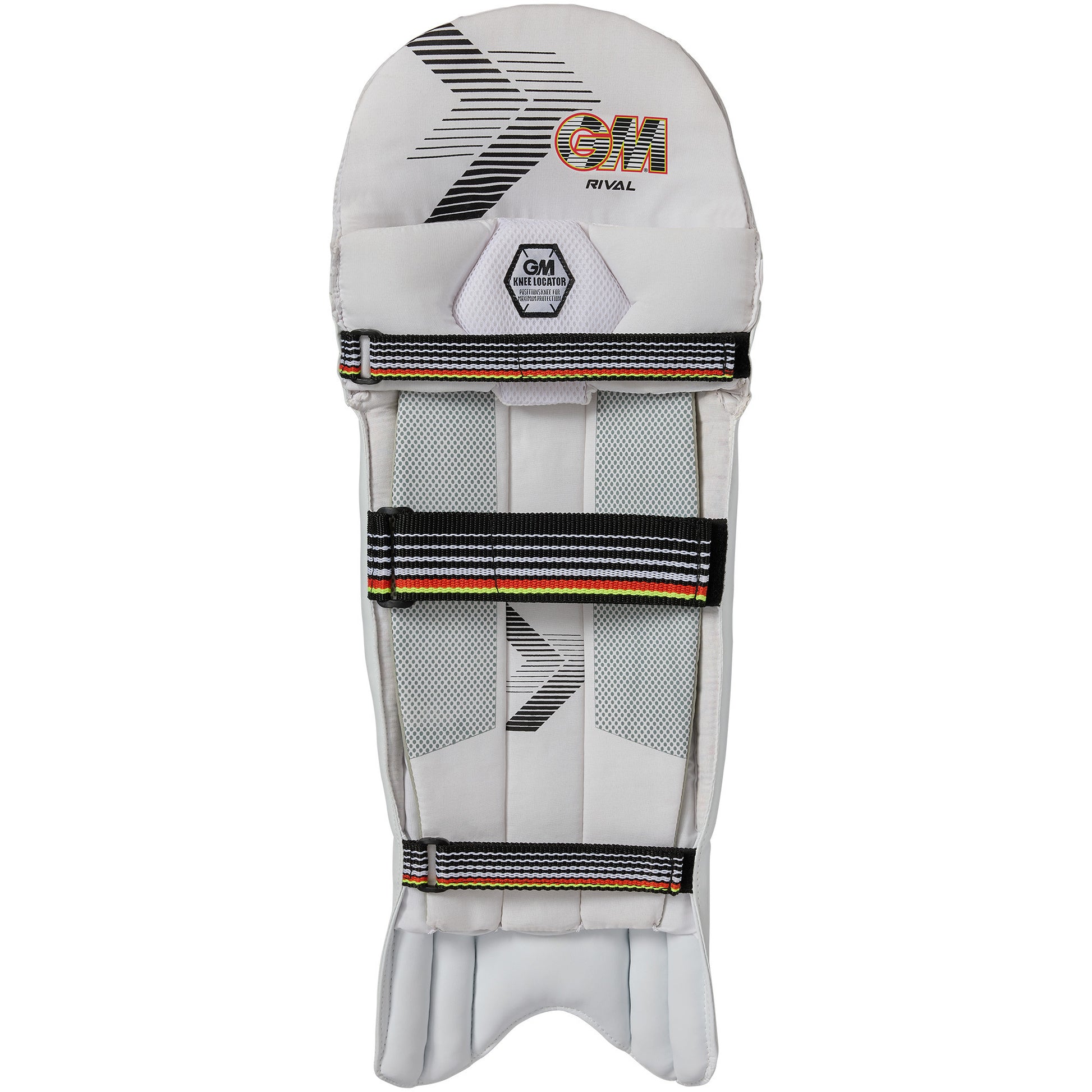 Rear view of GM Rival Ambi batting pads