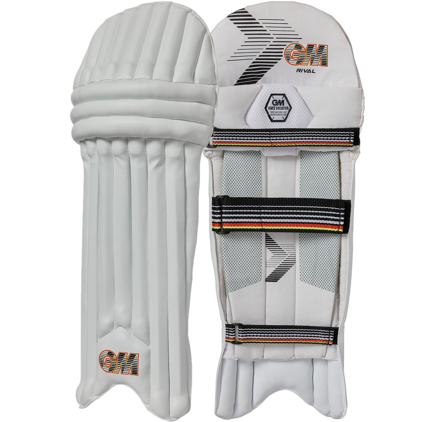 -ambi-batting-pads-detail
Alt text: Knee and strap detail on GM Rival Ambi batting pads