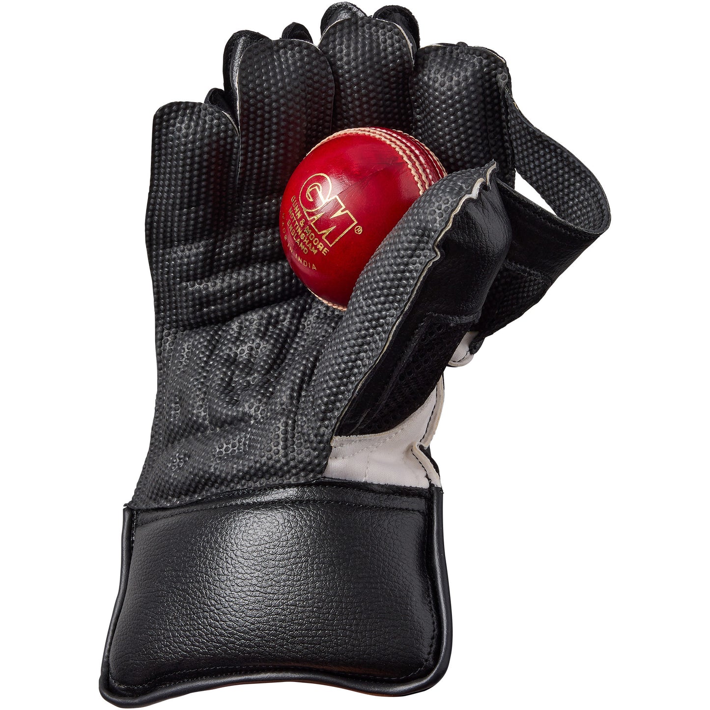 Side view of GM Rival wicket keeping gloves