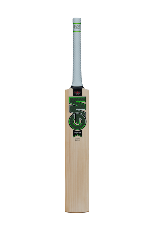 Front view of GM Verva 606 Grade 3 English Willow cricket bat