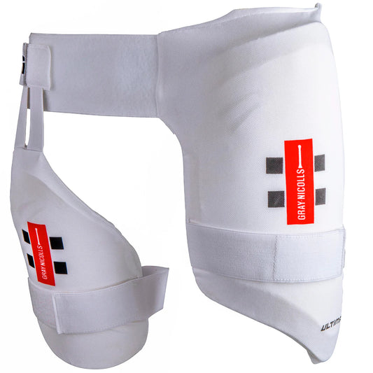 Gray-Nicolls All-In-One Academy Cricket Thigh Pad featuring hip and thigh protection