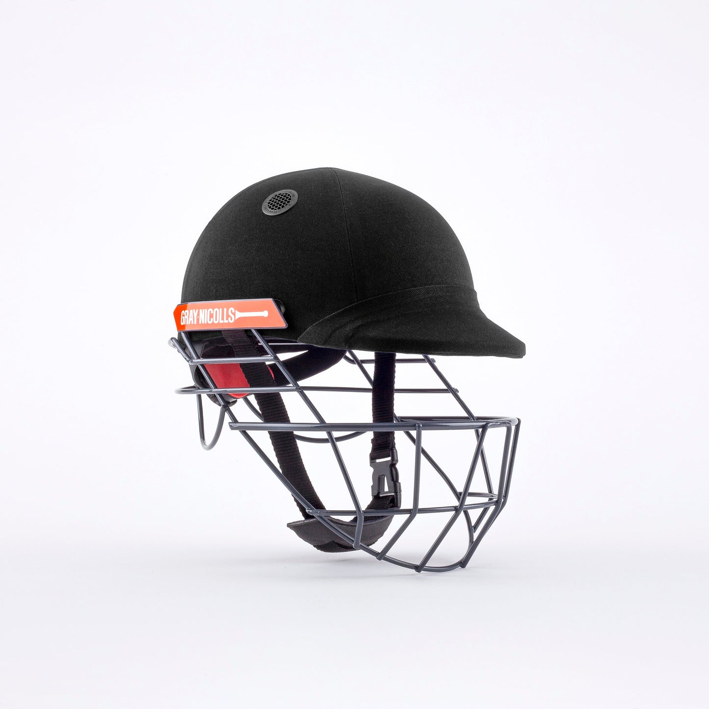 Gray Nicolls Atomic 360 black cricket batting helmet with steel grille