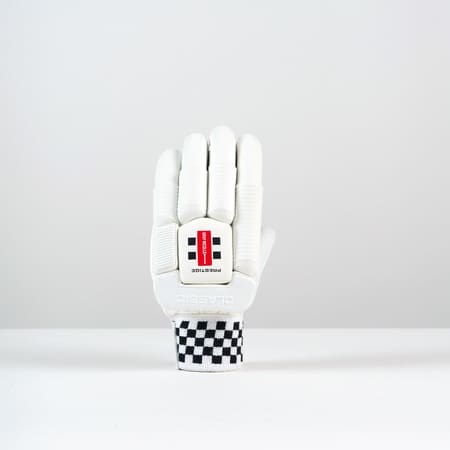 Front view of left Gray-Nicolls Classic Prestige Batting Glove with visible branding