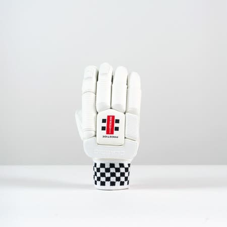Profile view of Classic Prestige Gloves showing thumb protection on both gloves