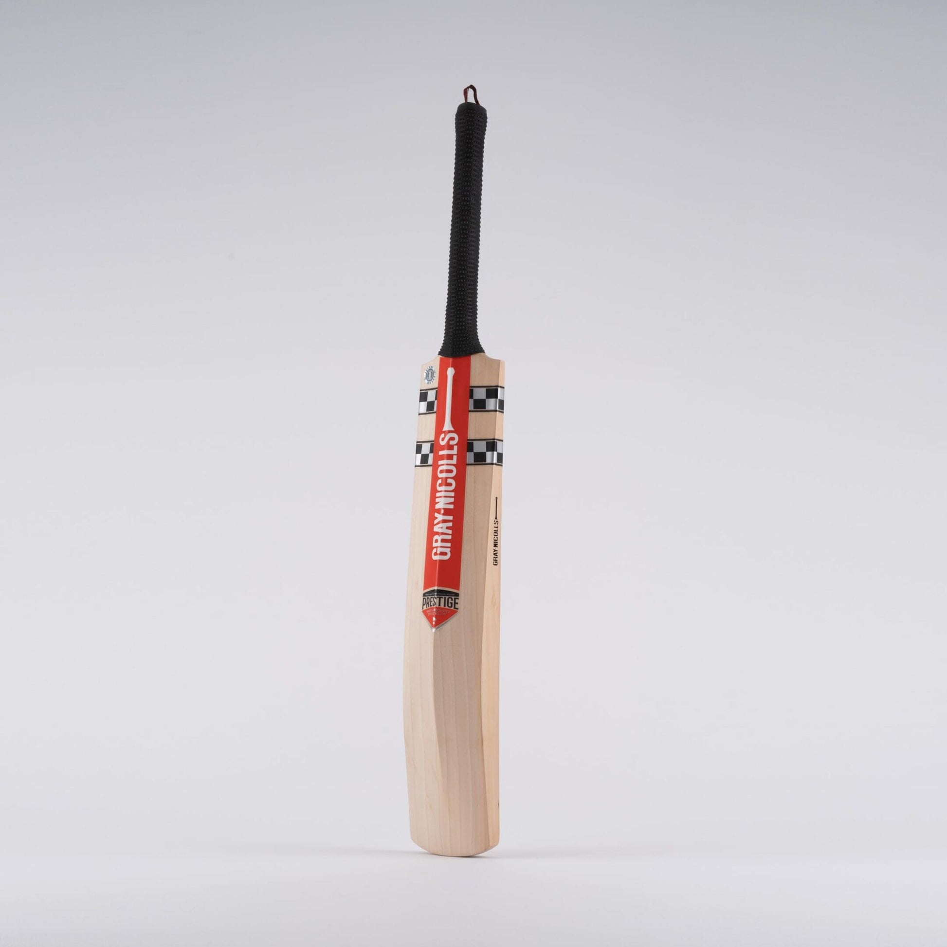 Rear view of the Classic Prestige Junior bat showing branding and grain