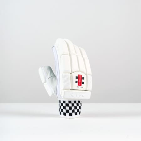 Angled view showing both front and back of Classic Select Batting Gloves