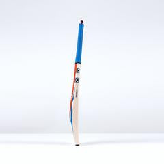 Side profile of the Gray-Nicolls Havoc Gen 1.0 Test Cricket Bat (2026) showing curved spine and Powercurve face design.