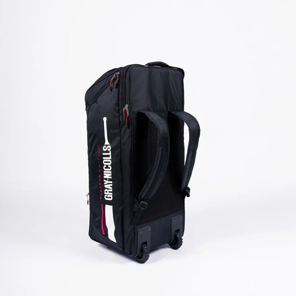 Gray Nicolls Players Edition wheelie duffle cricket bag side profile