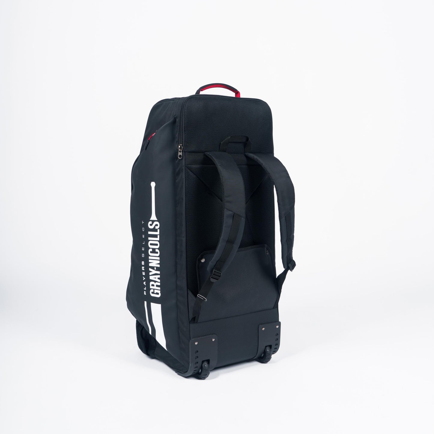 Gray Nicolls Players Select wheelie duffle cricket bag side profile