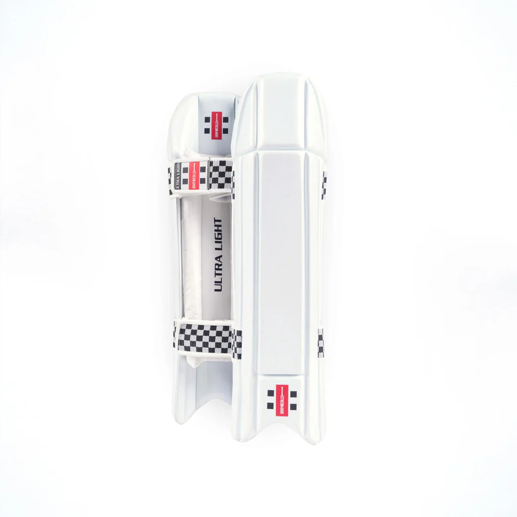 Gray Nicolls Super Lite wicket keeping pads side profile