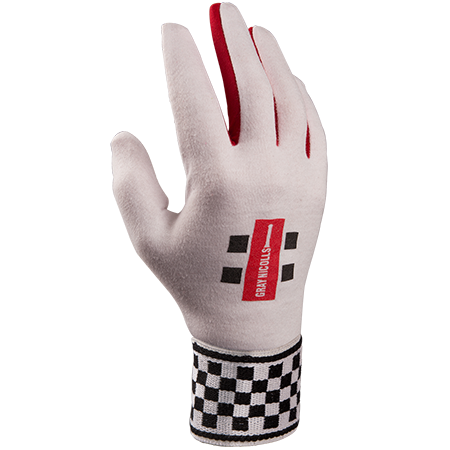 Gray Nicolls wicket keeping plain cotton inner glove back view