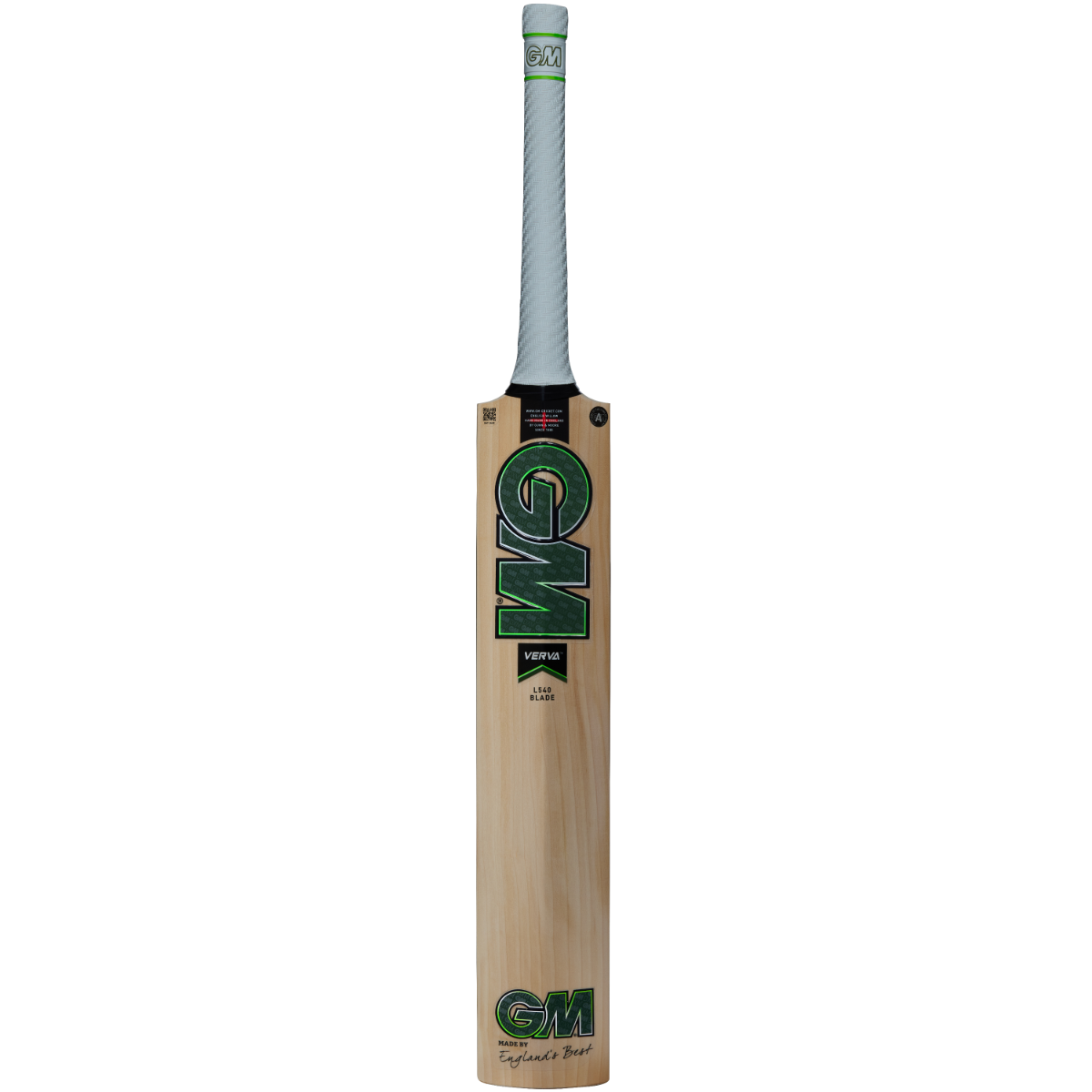 Back view of Gunn and Moore Verva Original cricket bat