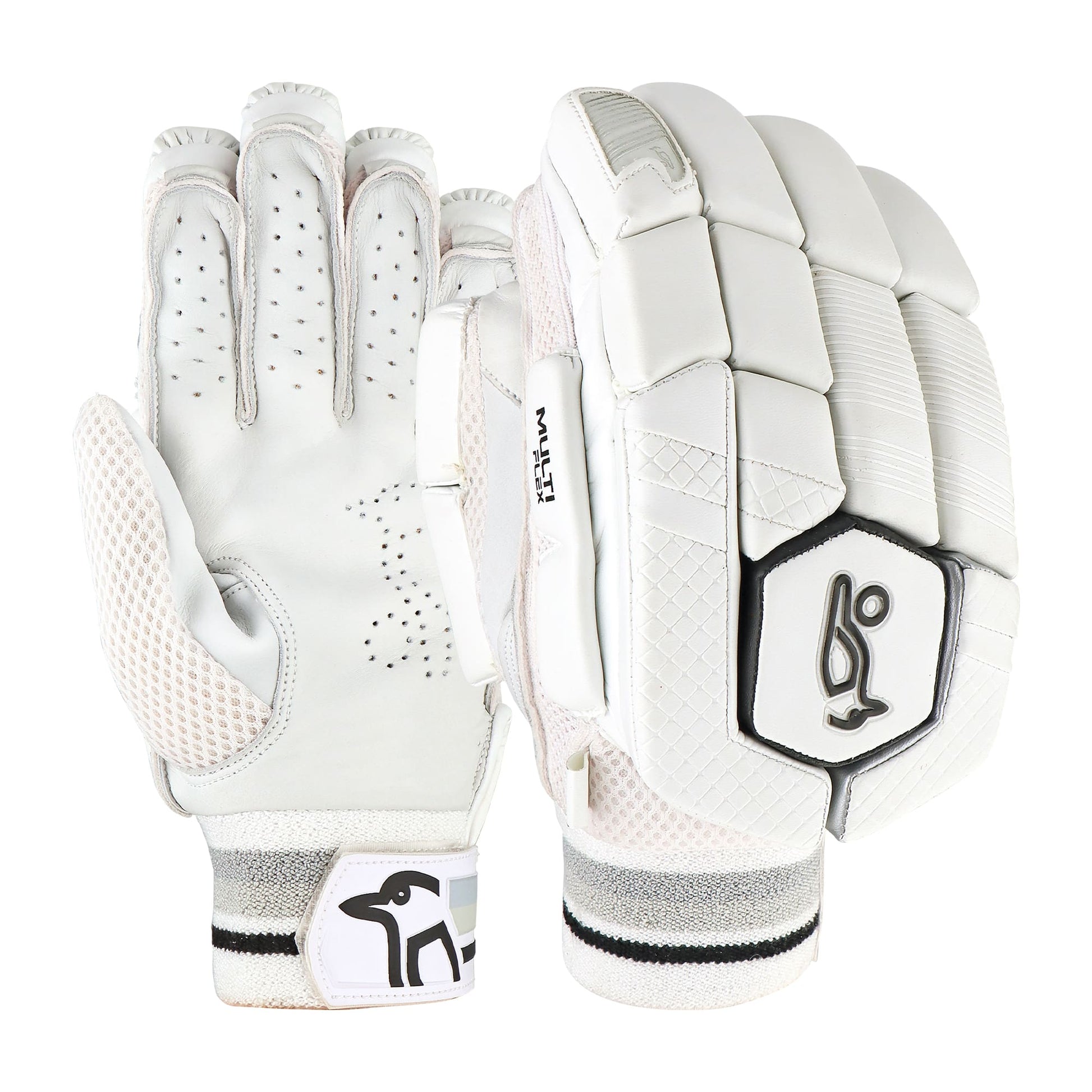 Back view of a Kookaburra 3.1 cricket batting glove showing ventilation and branding.